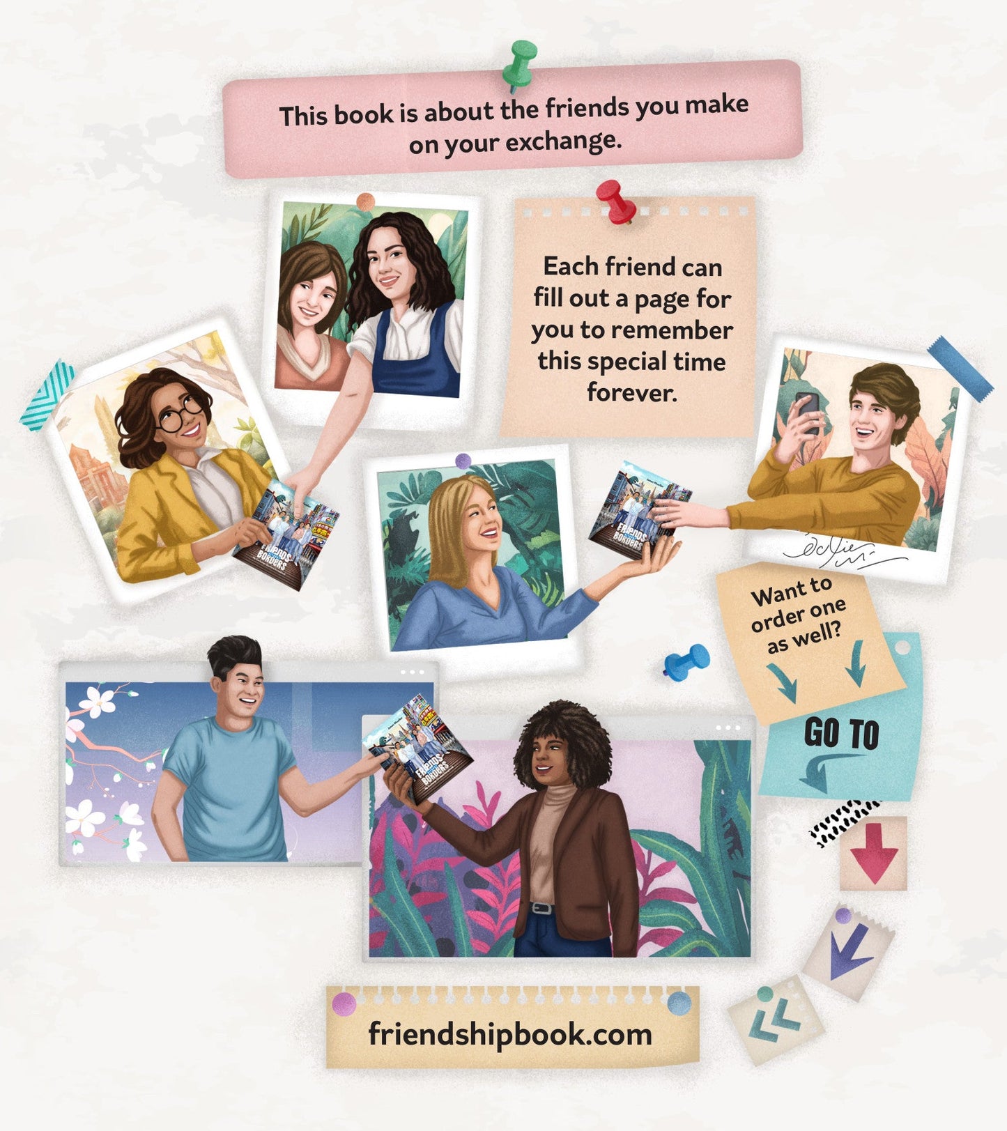 Friends Without Borders - My Exchange Student Scrapbook