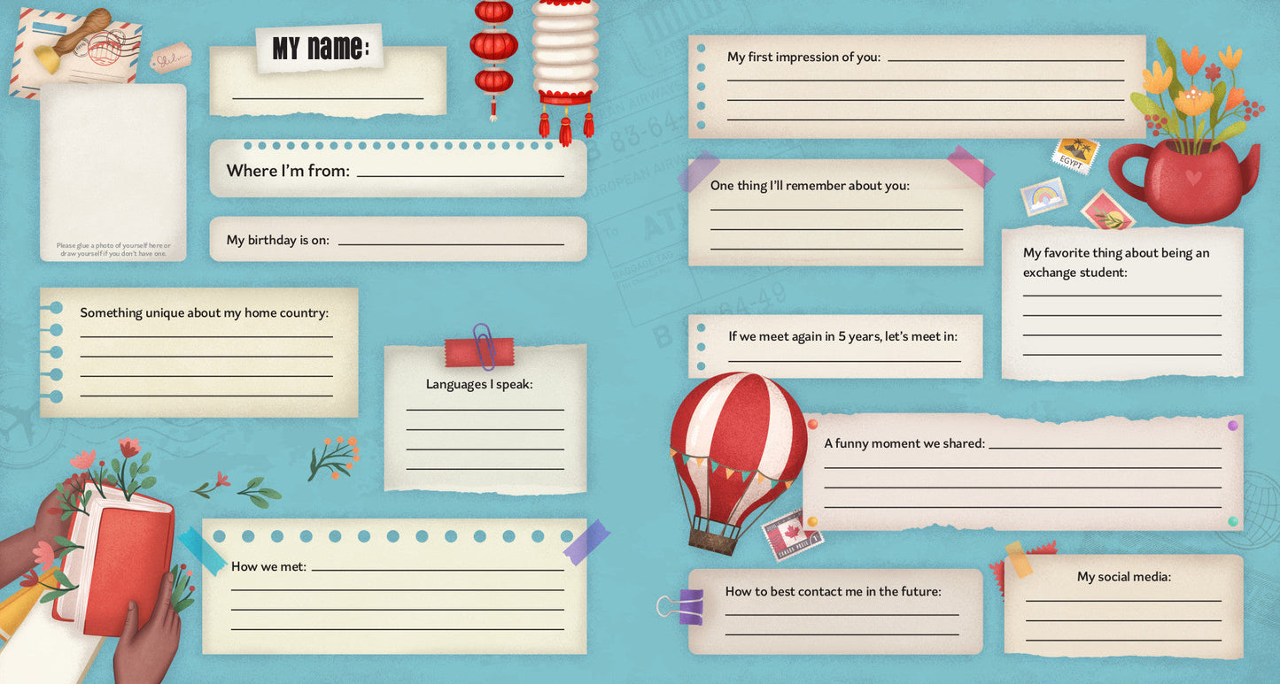 Friends Without Borders - My Exchange Student Scrapbook