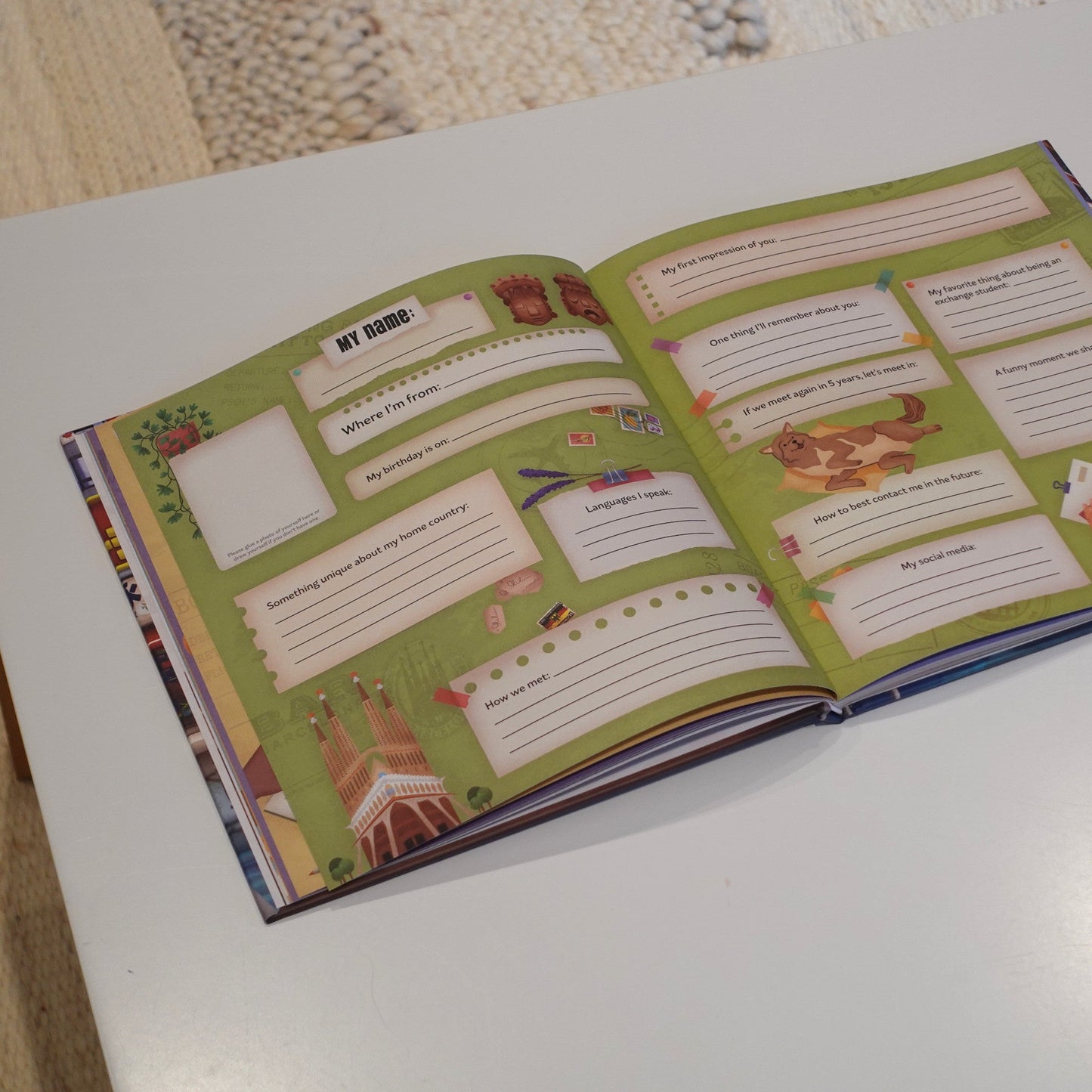 Friends Without Borders - My Exchange Student Scrapbook